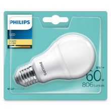 LED Bulb Philips A60 E27/8,5W/230V 4000K