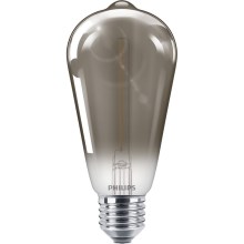 LED Bulb SMOKY VINTAGE Philips ST64 E27/2.3W/230V 2,700K
