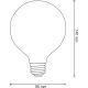 LED bulb VINTAGE AMBER E27/4W/230V G95 2700K