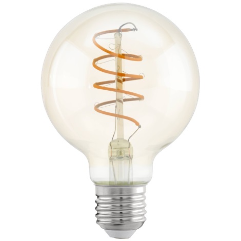 LED Bulb VINTAGE G80 E27/4W/230V 2200K - Eglo 12523