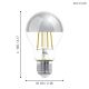 LED Bulb with a mirror spherical cap A60 E27/7W/230V 2700K - Eglo 11834