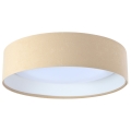 LED Ceiling light GALAXY 1xLED/24W/230V d. 44 cm beige/white