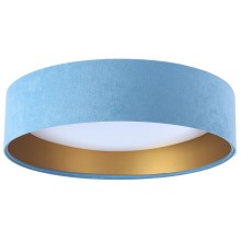LED Ceiling light GALAXY 1xLED/24W/230V d. 44 cm blue/golden