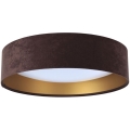 LED Ceiling light GALAXY LED/24W/230V d. 44 cm brown/gold