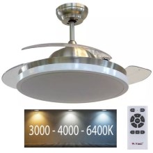LED Ceiling light with a fan LED/30W/230V 3000/4000/6400K + RC