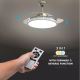 LED Ceiling light with a fan LED/30W/230V 3000/4000/6400K + remote control
