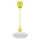 LED chandelier on a string ALBENE 1xE27/18W/230V yellow
