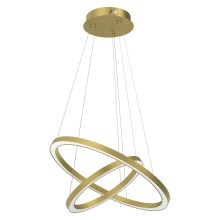 LED Chandelier on a string GALAXIA LED/46W/230V gold