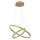 LED Chandelier on a string GALAXIA LED/46W/230V gold