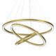 LED Chandelier on a string GALAXIA LED/85W/230V gold