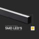 LED Chandelier on a string LED/40W/230V 3000/4000/6400K black