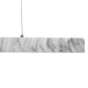 LED Chandelier on a string PIERCE LED/18W/230V white/grey