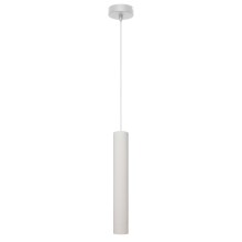 LED Chandelier on a string TUBA 1xGU10/6,5W/230V white