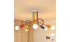 LED Children's surface-mounted chandelier OXFORD 5xE27/60W/230V