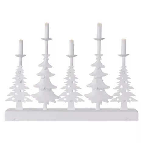 LED Christmas candlestick LED/2xAA white