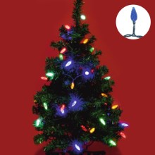 LED Christmas chain 40xLED 4m multicolor