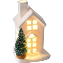LED Christmas decoration 1xLED/3xLR44 warm white
