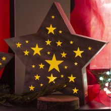 LED Christmas decoration LED/2xAAA star
