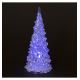 LED Christmas decoration LED/3xLR54 multicolor