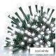 LED Christmas outdoor chain 120xLED/8 modes 17m IP44 cool white