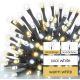 LED Christmas outdoor chain 180xLED/2 functions 23m IP44 warm/cool white