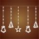 LED Christmas outdoor chain 186xLED 7m IP44 cool white