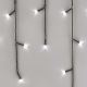 LED Christmas outdoor chain 200xLED/8 modes 8,6m IP44 cool white