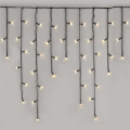 LED Christmas outdoor chain 200xLED/8 modes 8,6m IP44 warm white