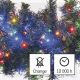 LED Christmas outdoor chain 400xLED/13m IP44 multicolor