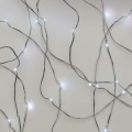 LED Christmas outdoor chain 40xLED/9m IP44 cool white
