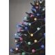 LED Christmas outdoor chain 40xLED/9m IP44 multicolor