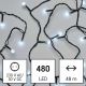 LED Christmas outdoor chain 480xLED/53m IP44 cool white