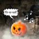 LED Decoration with a sound effect HALLOWEEN LED/3xAAA pumpkin