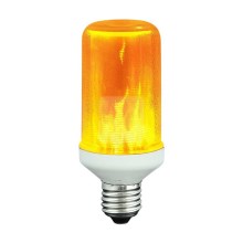LED Decorative bulb FLAME T60 E27/3W/230V 1400K