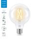 LED Dimmable bulb FILAMENT G95 E27/6,7W/230V 2700-6500K CRI 90 Wi-Fi - WiZ
