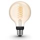 LED Dimmable bulb Philips Hue WHITE FILAMENT G93 E27/7,2W/230V 2100K