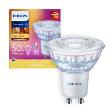 LED Dimmable bulb Philips Warm Glow GU10/3,8W/230V 2200-2700K CRI 90