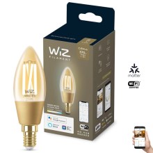 LED Dimmable bulb VINTAGE FILAMENT C35 E14/4,9W/230V 2000-5000K CRI 90 Wi-Fi - WiZ