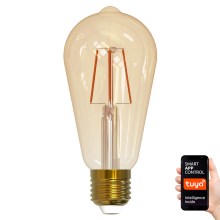 LED Dimmable bulb VINTAGE ST64 E27/7W/230V 1800-2700K Wi-fi Tuya