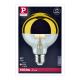 LED Dimmable bulb with a mirror spherical cap GLOBE G95 E27/6,5W/230V 2700K gold - Paulmann 28675