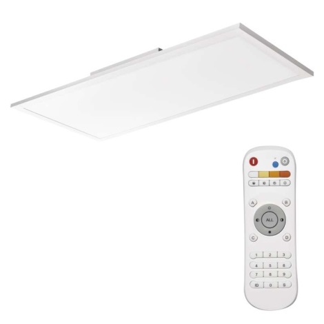 LED Dimmable ceiling light LED/25W/230V 2700K-6000K rectangle + remote control