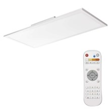 LED Dimmable ceiling light LED/25W/230V + remote control rectangle 2700K-6000K
