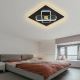 LED Dimmable ceiling light LED/90W/230V 3000-6500K black + remote control