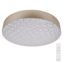 LED Dimmable ceiling light LUXON LED/60W/230V 2800-6500K beige + remote control