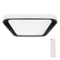 LED Dimmable ceiling light QUADRO LED/38W/230V 3000-6000K white/black + remote control