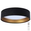 LED Dimmable ceiling light SMART GALAXY LED/24W/230V black/gold 3000-6500K + RC