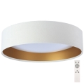 LED Dimmable ceiling light SMART GALAXY LED/24W/230V d. 44 cm white/gold 3000-6500K + remote control