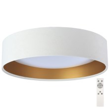 LED Dimmable ceiling light SMART GALAXY LED/24W/230V d. 44 cm white/gold 3000-6500K + remote control