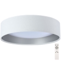 LED Dimmable ceiling light SMART GALAXY LED/24W/230V d. 44 cm white/silver 3000-6500K + remote control