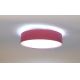 LED Dimmable ceiling light SMART GALAXY LED/24W/230V d. 44 cm pink/gold 3000-6500K + remote control